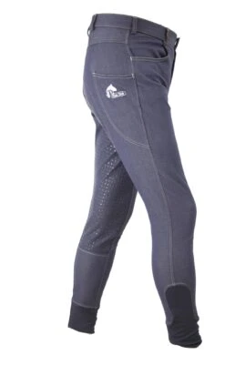 Men's Denim Breeches With Silicone Seat And Phone Pocket -Riding Horse Apparel Shop Mensdenim7 05833b81 09ff 462d bdf8 538370511385