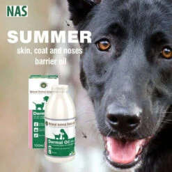 Natural Animal Solutions Dermal Oil 100ml -Riding Horse Apparel Shop Natural Animal Solutions Dermal Oil 100ml 3