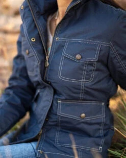 Outback Blue Ridge Jacket Navy -Riding Horse Apparel Shop Outback Blue Ridge Jacket Navy 12