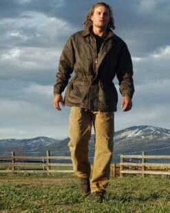 Jacket Outback Ranchers Brown -Riding Horse Apparel Shop Outback Ranchers Jacket Brown 6