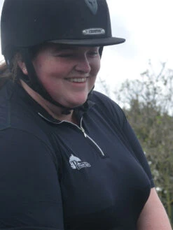 Ladies Cool Summer Riding Tops In Black- Short Sleeve -Riding Horse Apparel Shop Plussizeblackridingtop 467f9741 afea 469f a154 1dd8a1a5bc71