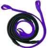 Reins Rubber Grip Pvc Loop End 16mm Horsesense Purple & Black Grip 1 Reins Rubber Grip Pvc Loop End 16mm Horsesense Purple & Black Grip -Riding Horse Apparel Shop Pvc Reins Rubber Grip Horsesense 16mm Loop End Purple Black Grip