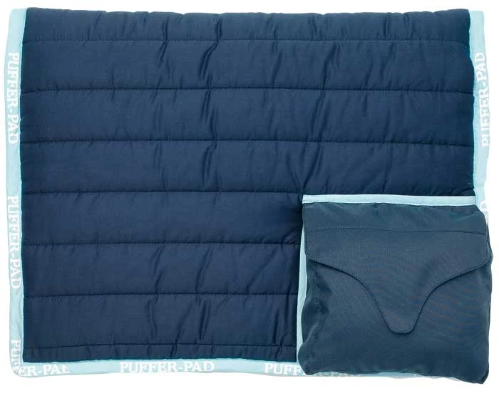 Saddlecloth All Purpose Puffer & Pocket Navy & Blue 3 Saddlecloth All Purpose Puffer & Pocket Navy & Blue