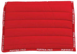 Saddlecloth All Purpose Puffer Red