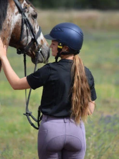 Ladies Cool Summer Riding Tops In Black- Short Sleeve -Riding Horse Apparel Shop Shortsleeveridingtopback 712e15af a00e 4f01 95b6 4f82caad7c6b