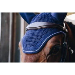 Kentucky Wellington Sparkling Soundless Fly Veil 9 Kentucky Wellington Sparkling Soundless Fly Veil -Riding Horse Apparel Shop Sparkling Soundless Wellington Navy
