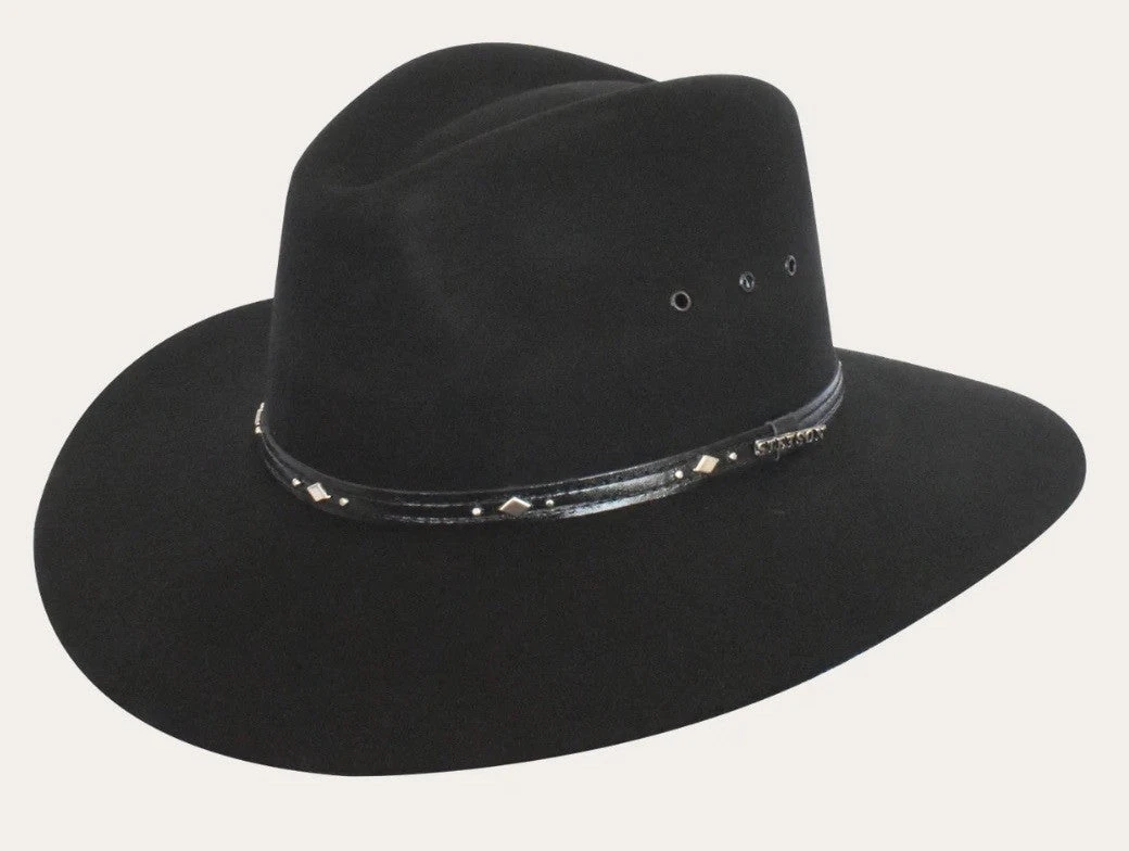Hat Stetson Bluegrass Black 3 Hat Stetson Bluegrass Black