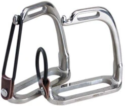 Stirrup Irons Peacock Safety Stainless Steel
