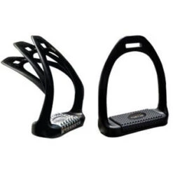 Tekna Flex Tek Stirrup Irons Black