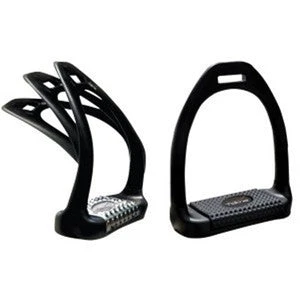 Tekna Flex Tek Stirrup Irons Black 3 Tekna Flex Tek Stirrup Irons Black