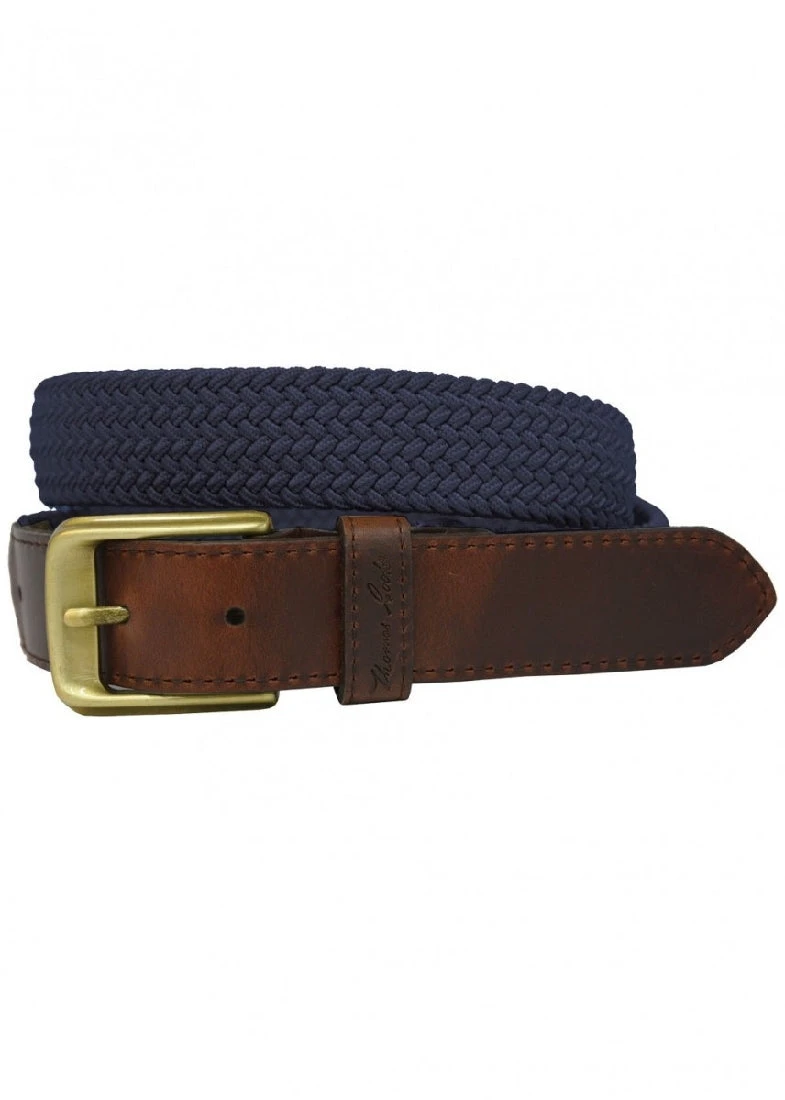 Belt Thomas Cook Comfort Navy & Dark Brown 3 Belt Thomas Cook Comfort Navy & Dark Brown