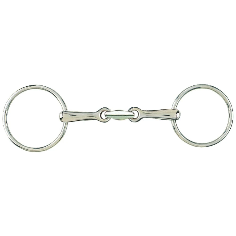 Training Snaffle Loose Ring Stainless Steel 3 Training Snaffle Loose Ring Stainless Steel