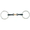 Training Snaffle Loose Ring Sweetiron & Copper Mouth -Riding Horse Apparel Shop Training Snaffle Loose Ring Sweetiron Copper Mouth