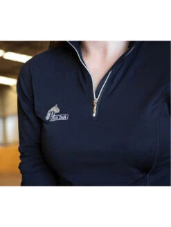 Ladies Cool Summer Riding Tops In Black- Long Sleeve -Riding Horse Apparel Shop Unzipedneckonblacklongsleeveridingtop 04a93b8f d672 41d8 9ae8 4351b5efa45e