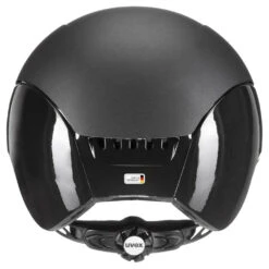 Helmet Uvex Elexxion Pro Matt/shiny Black 55cm-56cm -Riding Horse Apparel Shop Uvex Helmet Elexxion Pro Mattshiny Black 55cm 56cm 4