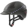 Helmet Uvex Exxential Ii Led Anthracite 57cm-59cm -Riding Horse Apparel Shop Uvex Helmet Exxential Ii Led Anthracite 57cm 59cm
