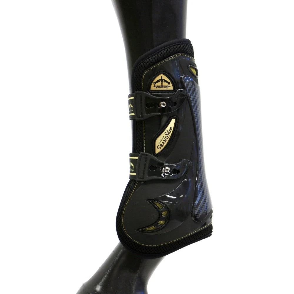 Veredus Carbon Gel Grand Slam Front Tendon Boots Black 3 Veredus Carbon Gel Grand Slam Front Tendon Boots Black