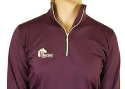 Long Sleeve Base Layer Tops In Wine - Final Run Outlast Sizes 18 Long Sleeve Base Layer Tops In Wine - Final Run Outlast Sizes -Riding Horse Apparel Shop Winebaselayerridingtopzipfront effa75dd ae16 4998 9386 83e70b495a83