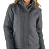 Jacket Wrangler Arielle W22 Charcoal Ladies -Riding Horse Apparel Shop Wrangler Jacket Arielle Charcoal Ladies