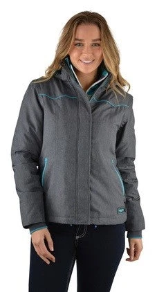 Jacket Wrangler Arielle W22 Charcoal Ladies