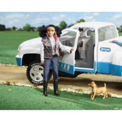 Breyer Traditional Truck Pick Up In Blue -Riding Horse Apparel Shop Zz Breyer Traditional Truck Pick Up Blue 3