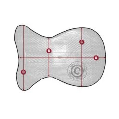 Acavallo Therapeutic Shaped Anti-Slip Gel Pads -Riding Horse Apparel Shop acavallo therapeutic shaped anti slip gel pads southern sport horses 4