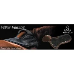 Acavallo Wither-Free Hexagonal Gel Memory Foam Pad -Riding Horse Apparel Shop acavallo wither free hexagonal gel memory foam pad southern sport horses 3