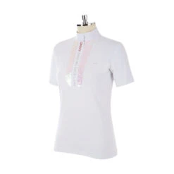 Animo BEZZY Ladies Competition Shirt -Riding Horse Apparel Shop animo bezzy ladies competition shirt dapple eq 3