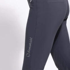 Anthracite Samshield Adele Breeches With Metal Dots -Riding Horse Apparel Shop anthracite samshield adele breeches with metal dots trailrace equestrian outfitters 3