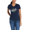 Ariat Authentic Logo T-Shirt 1 Ariat Authentic Logo T-Shirt -Riding Horse Apparel Shop ariat authentic logo t shirt trailrace equestrian outfitters