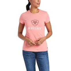 Ariat HD Logo T-Shirt -Riding Horse Apparel Shop ariat hd logo t shirt trailrace equestrian outfitters 3