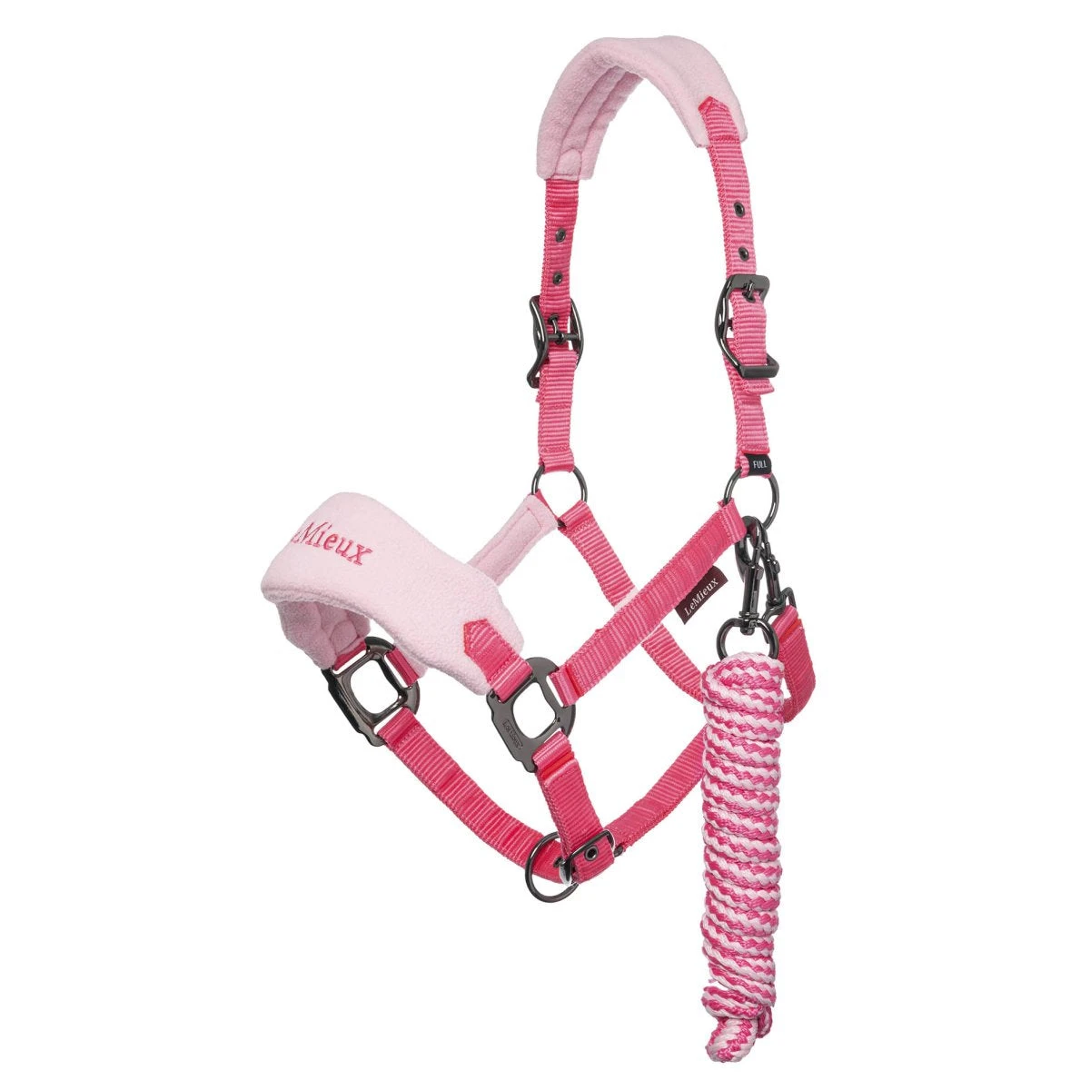 LeMieux Vogue Headcollar With Leadrope - Fleece Material 22 LeMieux Vogue Headcollar With Leadrope - Fleece Material - Image 20