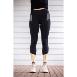 BARE Equestrian Lemon Performance Riding Tights 11 BARE Equestrian Lemon Performance Riding Tights -Riding Horse Apparel Shop bare equestrian performance riding tights lemon southern sport horses 5