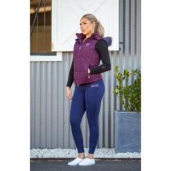 Bare Equestrian Winter Series - Ellie Vest - Ruby -Riding Horse Apparel Shop bare equestrian winter series ellie vest ruby vivarchie equestrian 3