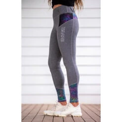 Youth Performance Riding Tights By BARE Equestrian -Riding Horse Apparel Shop bare equestrian youth performance riding tights southern sport horses 4