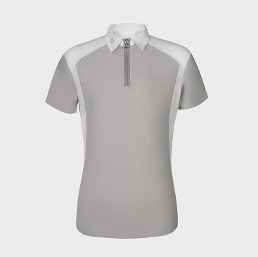 Cavalleria Toscana Boys Jersey Perforated Insert Zip Polo 3 Cavalleria Toscana Boys Jersey Perforated Insert Zip Polo