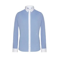 Cavalleria Toscana Guibert Shirt Long Sleeve -Riding Horse Apparel Shop cavalleria toscana guibert shirt long sleeve trailrace equestrian outfitters 4