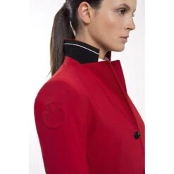 Cavalleria Toscana Knit Collar Riding Jacket -Riding Horse Apparel Shop cavalleria toscana knit collar riding jacket trailrace equestrian outfitters 7