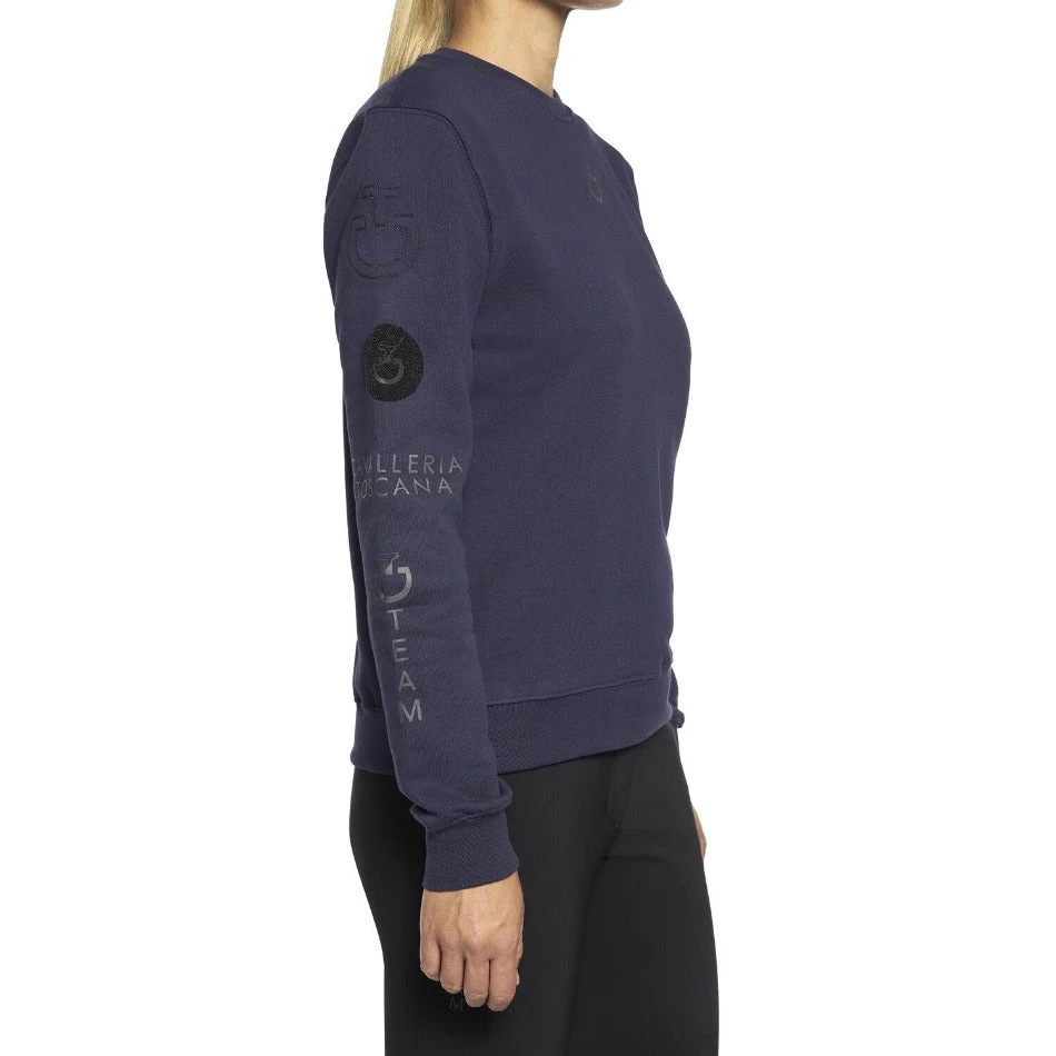 Cavalleria Toscana Multi Logo Sweat Shirt 4 Cavalleria Toscana Multi Logo Sweat Shirt - Image 2