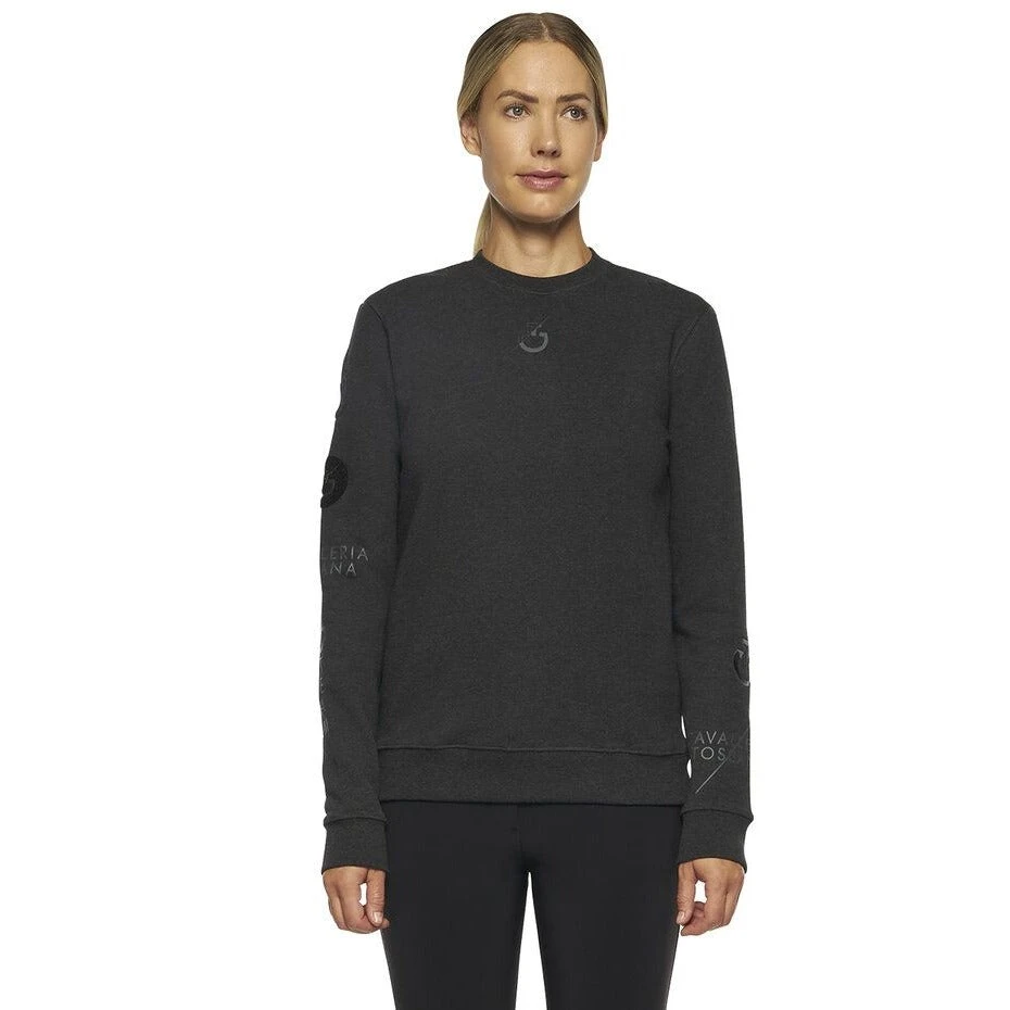 Cavalleria Toscana Multi Logo Sweat Shirt 5 Cavalleria Toscana Multi Logo Sweat Shirt - Image 3