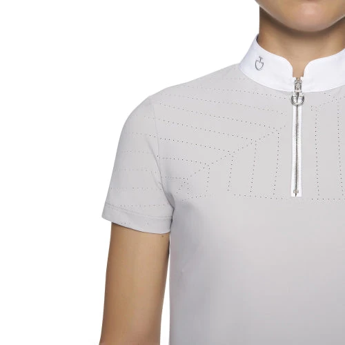 Cavalleria Toscana Perforated Sailing Jersey Comp Polo 3 Cavalleria Toscana Perforated Sailing Jersey Comp Polo