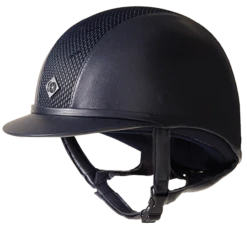 Charles Owen Ayr8 Plus: Round Style With Leather-like Appearance