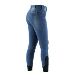 Denim Premier Equine Gina Ladies Full Seat Breeches -Riding Horse Apparel Shop denim premier equine gina ladies full seat breeches southern sport horses 6