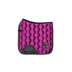 Dressage Honeycomb Quilted Satin Saddle Pad -Riding Horse Apparel Shop dressage honeycomb quilted satin saddle pad trailrace equestrian outfitters 4