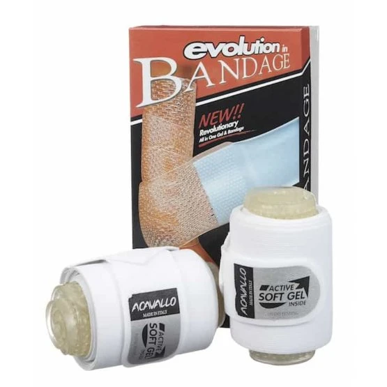 Acavallo Gel Padding Elastic Leg Bandages 5 Acavallo Gel Padding Elastic Leg Bandages - Image 3