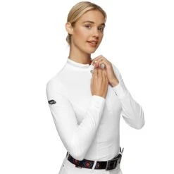 Emcee Alice Long Sleeve Show Shirt -Riding Horse Apparel Shop emcee alice long sleeve show shirt southern sport horses 4