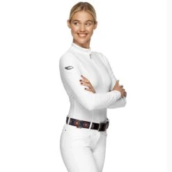 Emcee Alice Long Sleeve Show Shirt -Riding Horse Apparel Shop emcee alice long sleeve show shirt southern sport horses 7