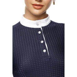 Emcee Chiara Short Sleeve Show Shirt -Riding Horse Apparel Shop emcee chiara short sleeve show shirt southern sport horses 3