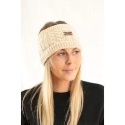 HLH Equestrian Apparel Luxe Winter Headband -Riding Horse Apparel Shop hlh equestrian apparel luxe winter headband southern sport horses 3
