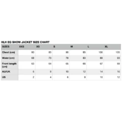 HLH Equestrian Apparel Second Skin Show Jacket -Riding Horse Apparel Shop hlh equestrian apparel second skin show jacket southern sport horses 16